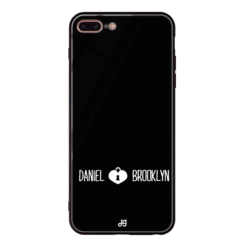 Love Lock iPhone 7 Plus 超薄強化玻璃殻