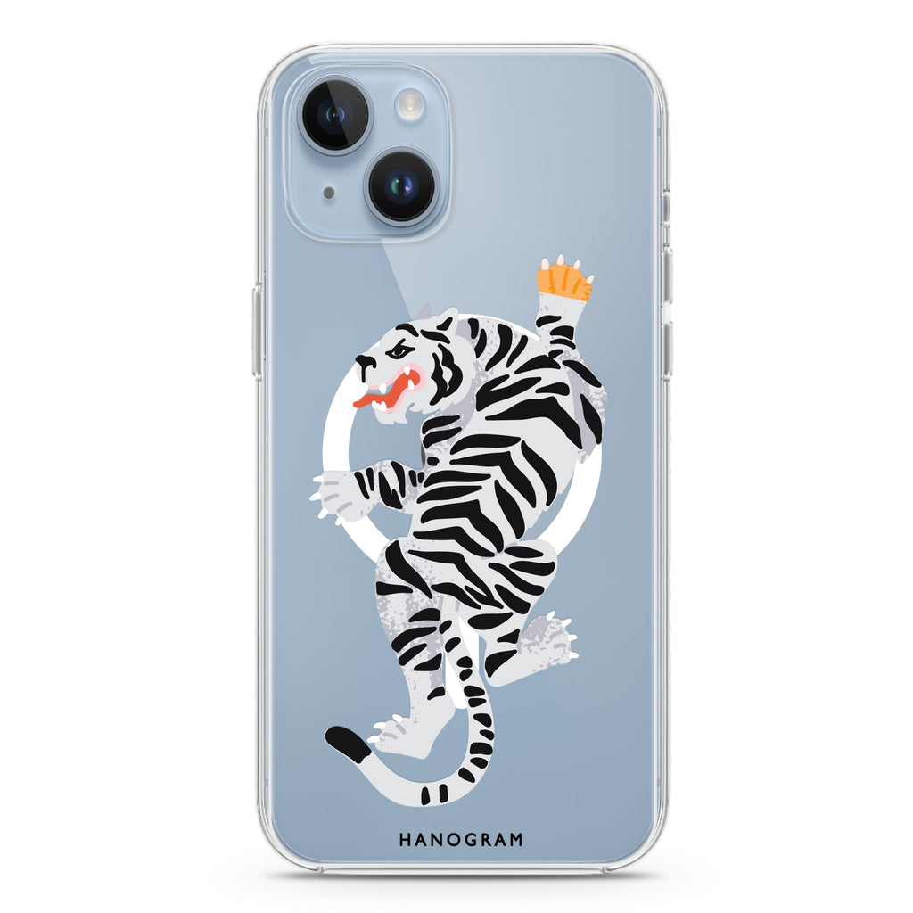 Tiger iPhone 14 Magsafe 兼容水晶透明保護殼