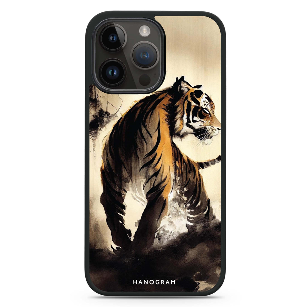 Tiger Painting Magsafe 兼容防衝擊保護殼