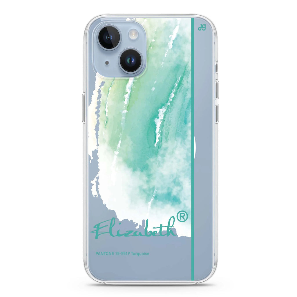 #15-5519 Turquoise II iPhone 14 Plus Magsafe 兼容水晶透明保護殼