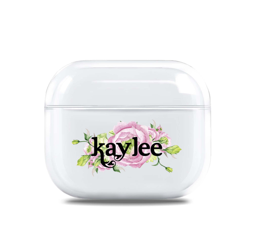 Sweet Rose AirPods 透明保護殻