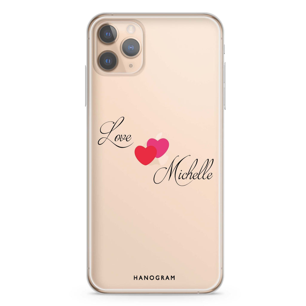 Sweet Heart iPhone 11 Pro 水晶透明保護殼
