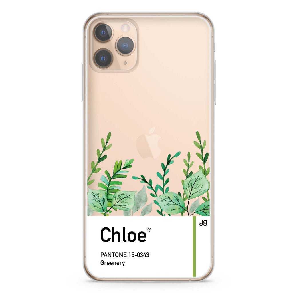 #15-0343 Greenery I iPhone 11 Pro Max 水晶透明保護殼