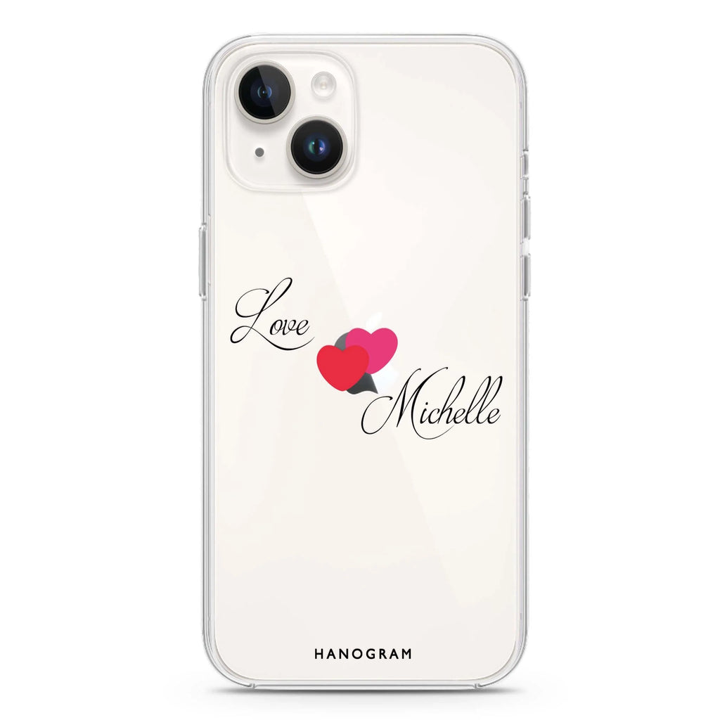 Sweet Heart iPhone 14 水晶透明保護殼