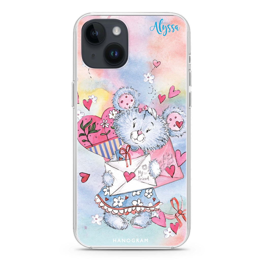 Sweet Bear iPhone 14 水晶透明保護殼