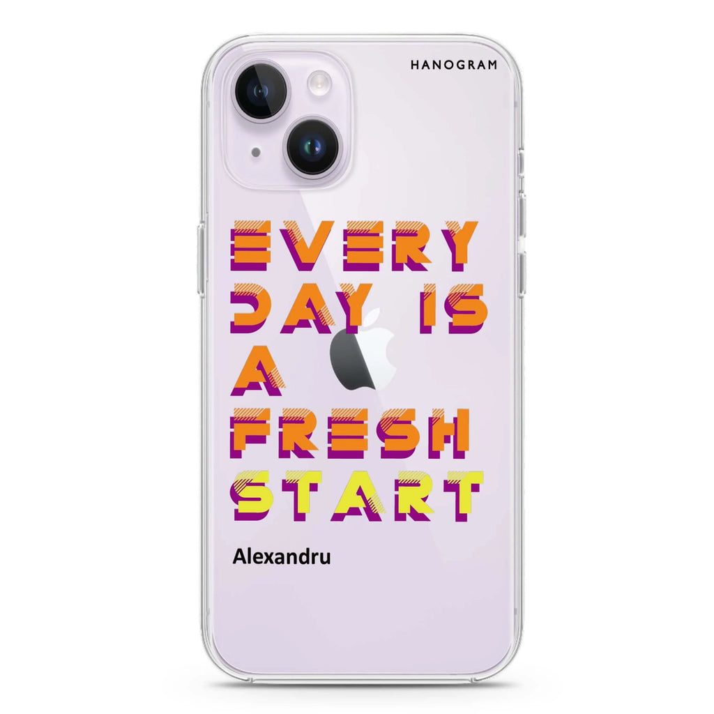 Fresh Start iPhone 14 水晶透明保護殼