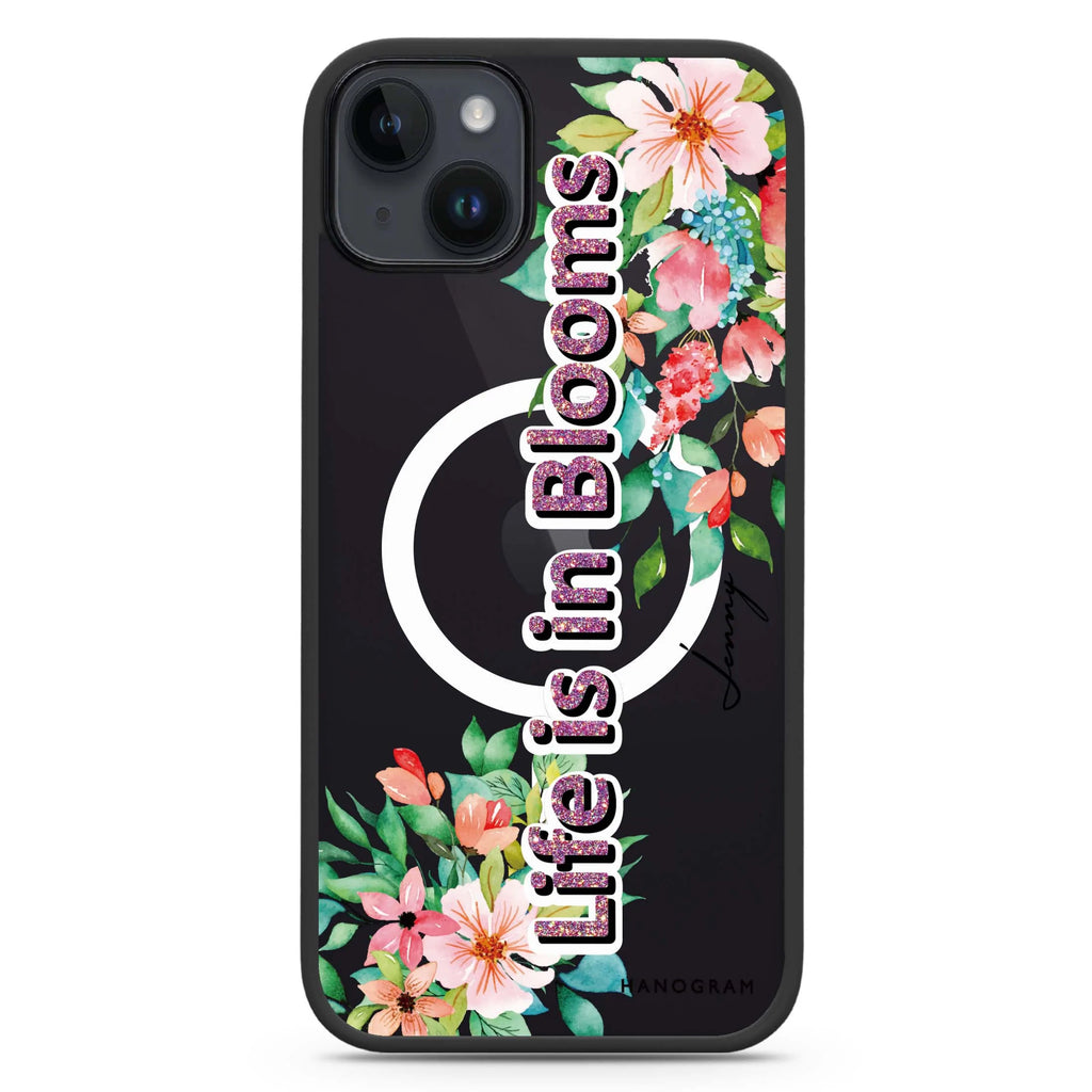 Life is in Blooms iPhone 14 Plus Magsafe 兼容防衝擊保護殼