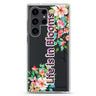 Life is in Blooms Samsung Galaxy Ultra 可加名字透明保護殼，適用 S26/S25/S24/S23 Ultra，圖1