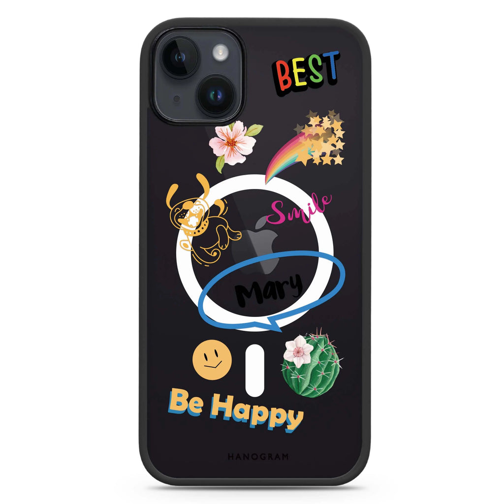 Positive Sticker iPhone 14 Plus Magsafe 兼容防衝擊保護殼