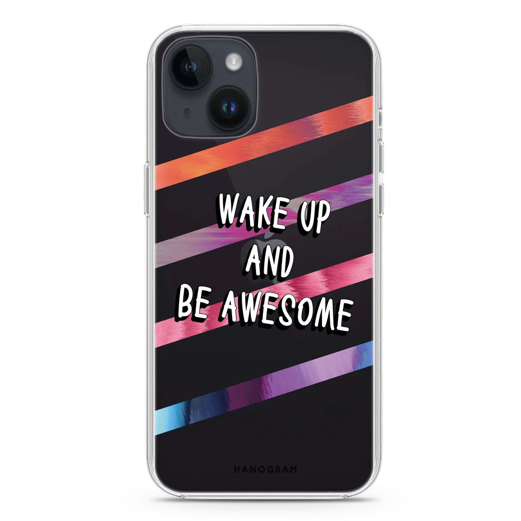 Wake up iPhone 14 水晶透明保護殼