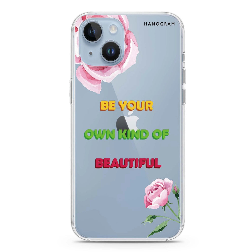 You are beautiful iPhone 14 plus 水晶透明保護殼