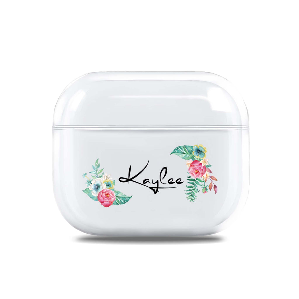 Spring bouquet AirPods 透明保護殻