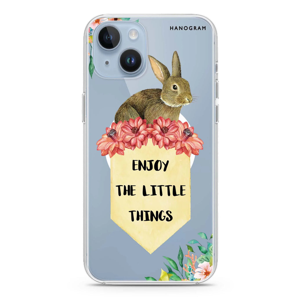 Enjoy the little things iPhone 14 Magsafe 兼容水晶透明保護殼