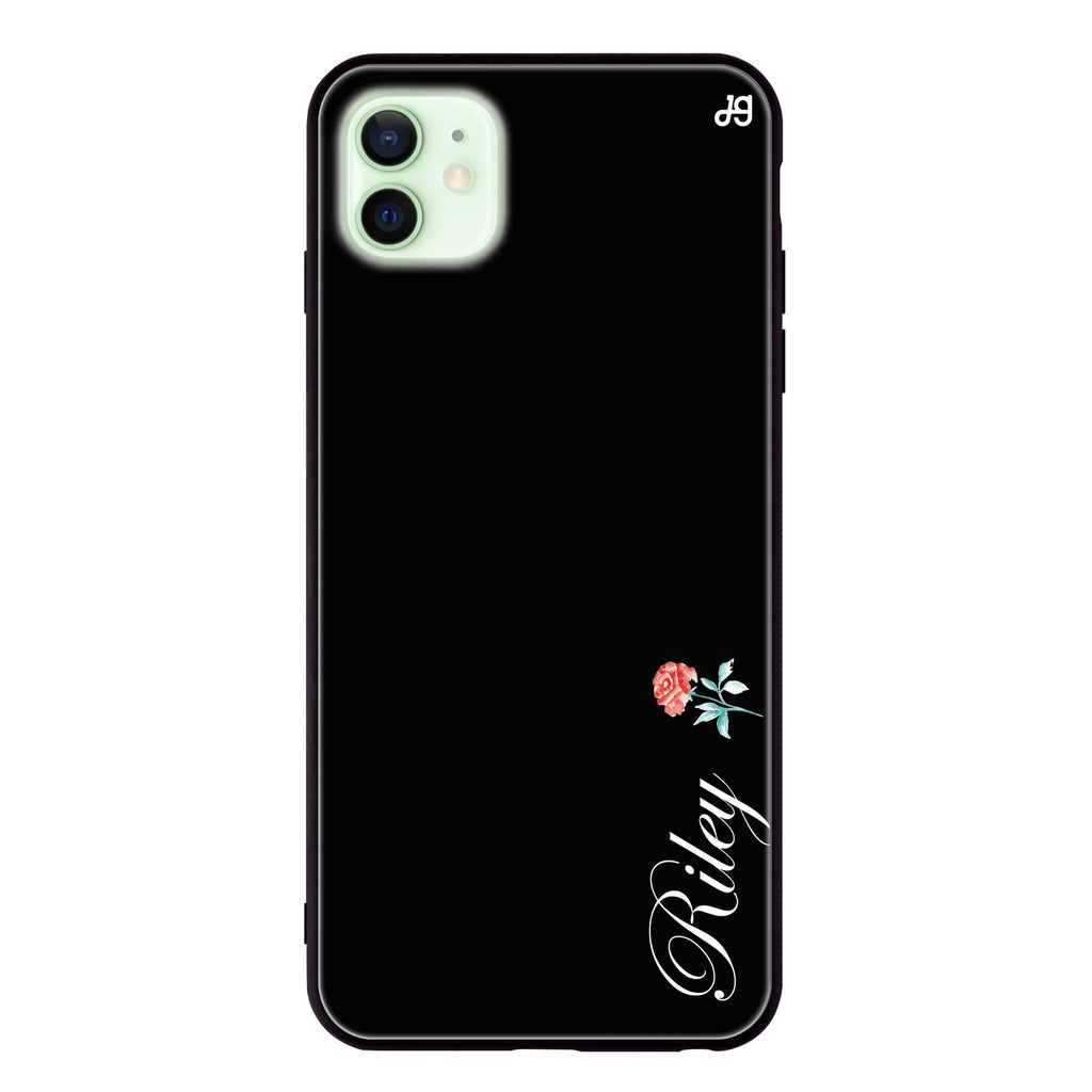 Little Flower II iPhone 12 mini 超薄強化玻璃殻