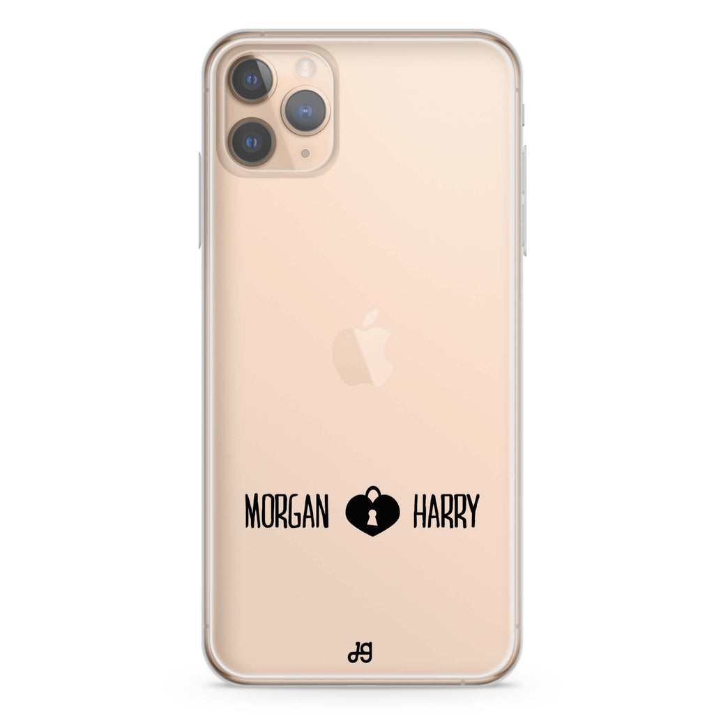 Love Lock iPhone 11 Pro Max 水晶透明保護殼