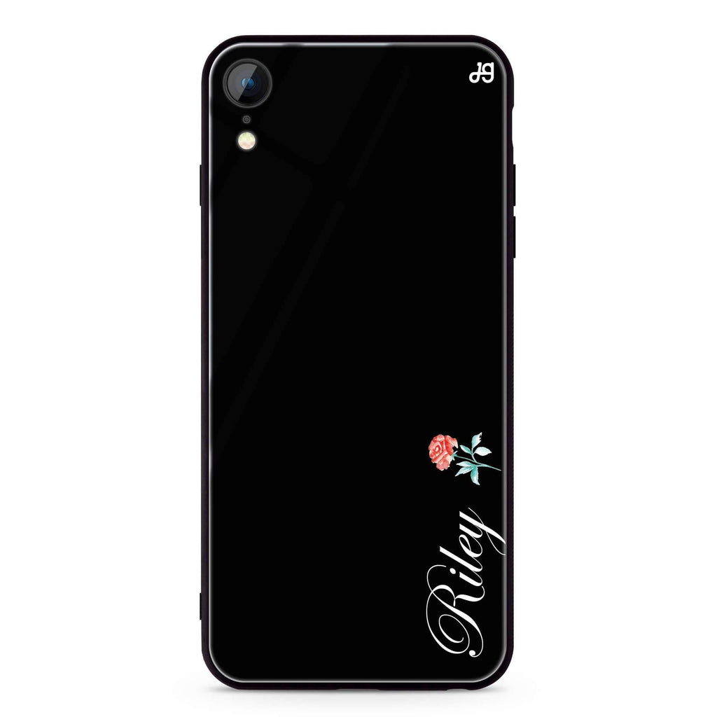 Little Flower II iPhone XR 超薄強化玻璃殻