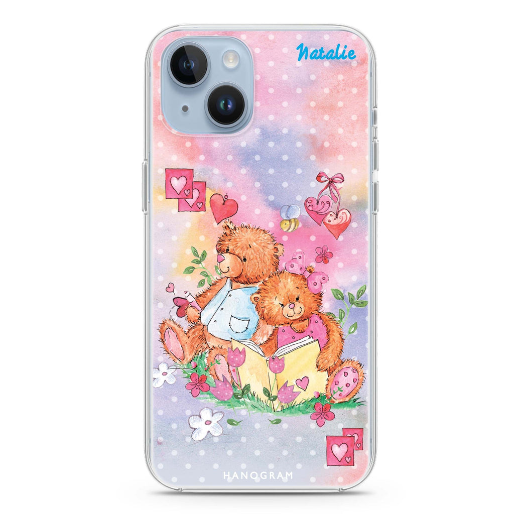 Love Bear iPhone 14 水晶透明保護殼