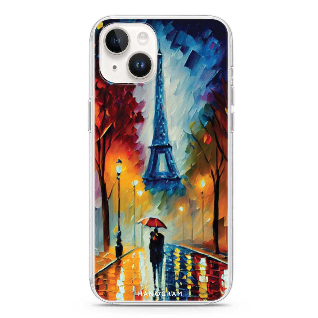 Romantic Paris iPhone 14 水晶透明保護殼