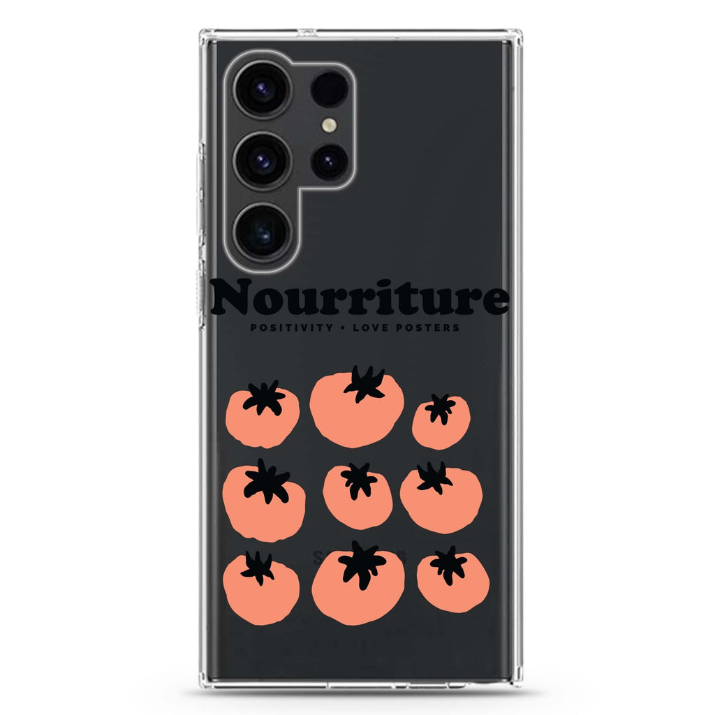 Nourriture Samsung Galaxy Ultra 透明保護殼，適用 S26/S25/S24/S23 Ultra，圖1