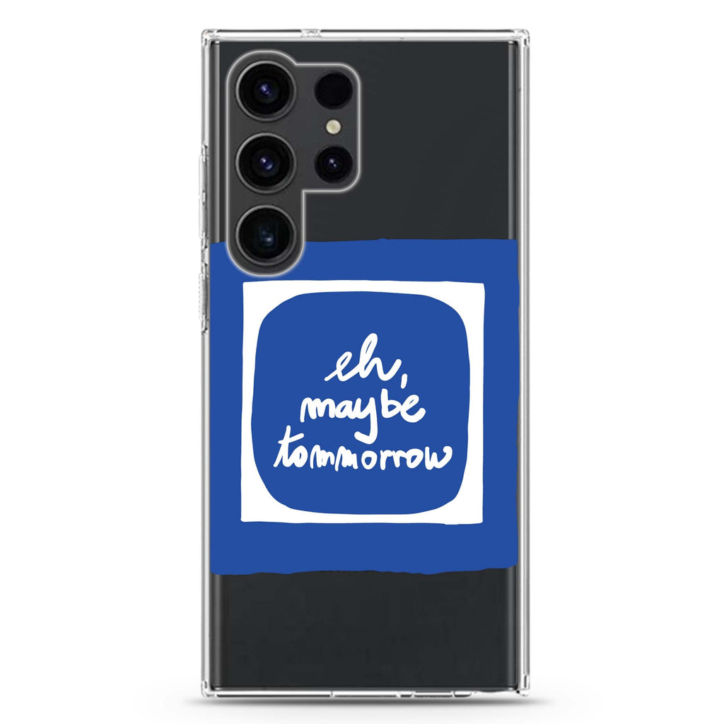 eh, maybe tomorrow Samsung Galaxy Ultra 透明保護殼，適用 S26/S25/S24/S23 Ultra，圖1