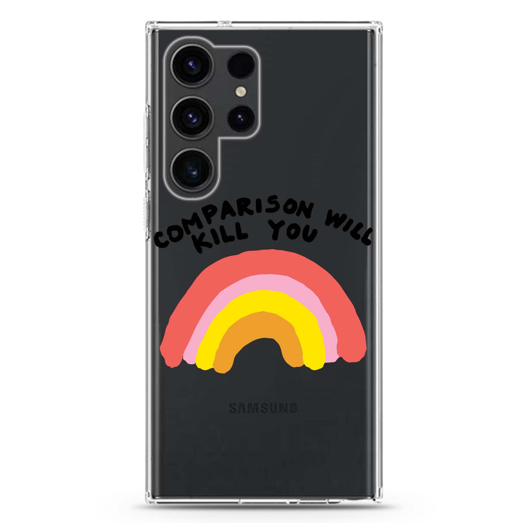 No Comparison Samsung Galaxy Ultra 透明保護殼，適用 S26/S25/S24/S23 Ultra，圖1