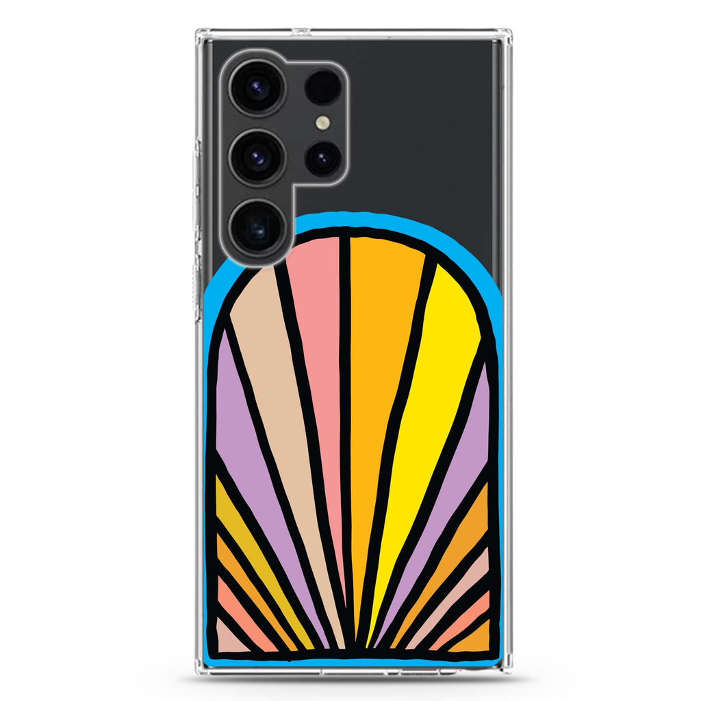 Lucky Rainbow Samsung Galaxy Ultra 透明保護殼，適用 S26/S25/S24/S23 Ultra，圖1