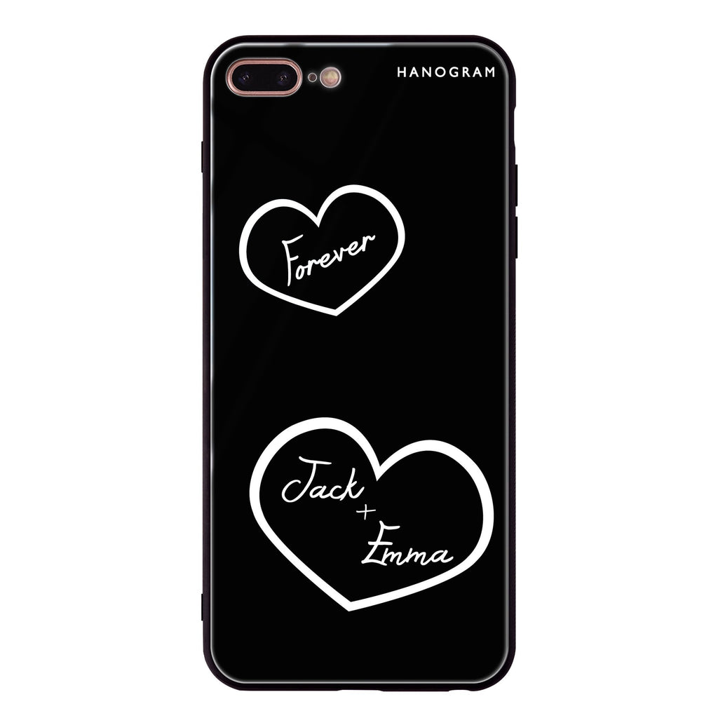 Sweet Heart II iPhone 8 Plus 超薄強化玻璃殻
