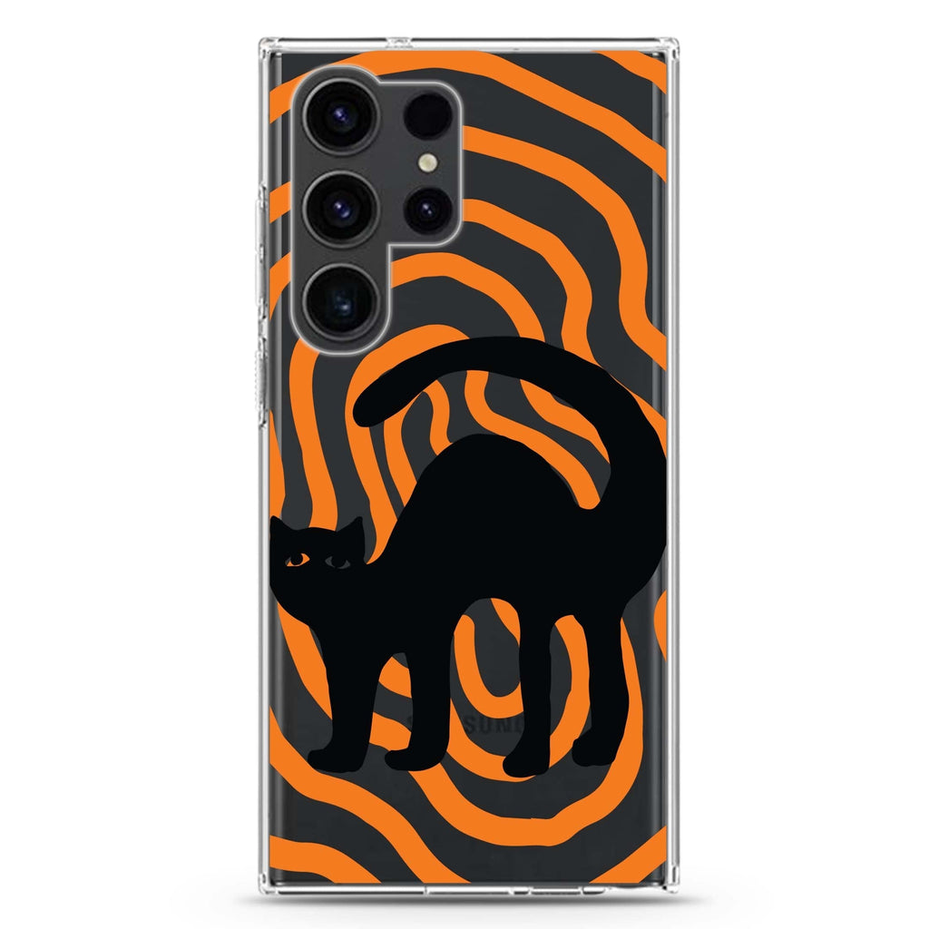 Fog cat Samsung Galaxy Ultra 透明保護殼，適用 S26/S25/S24/S23 Ultra，圖1