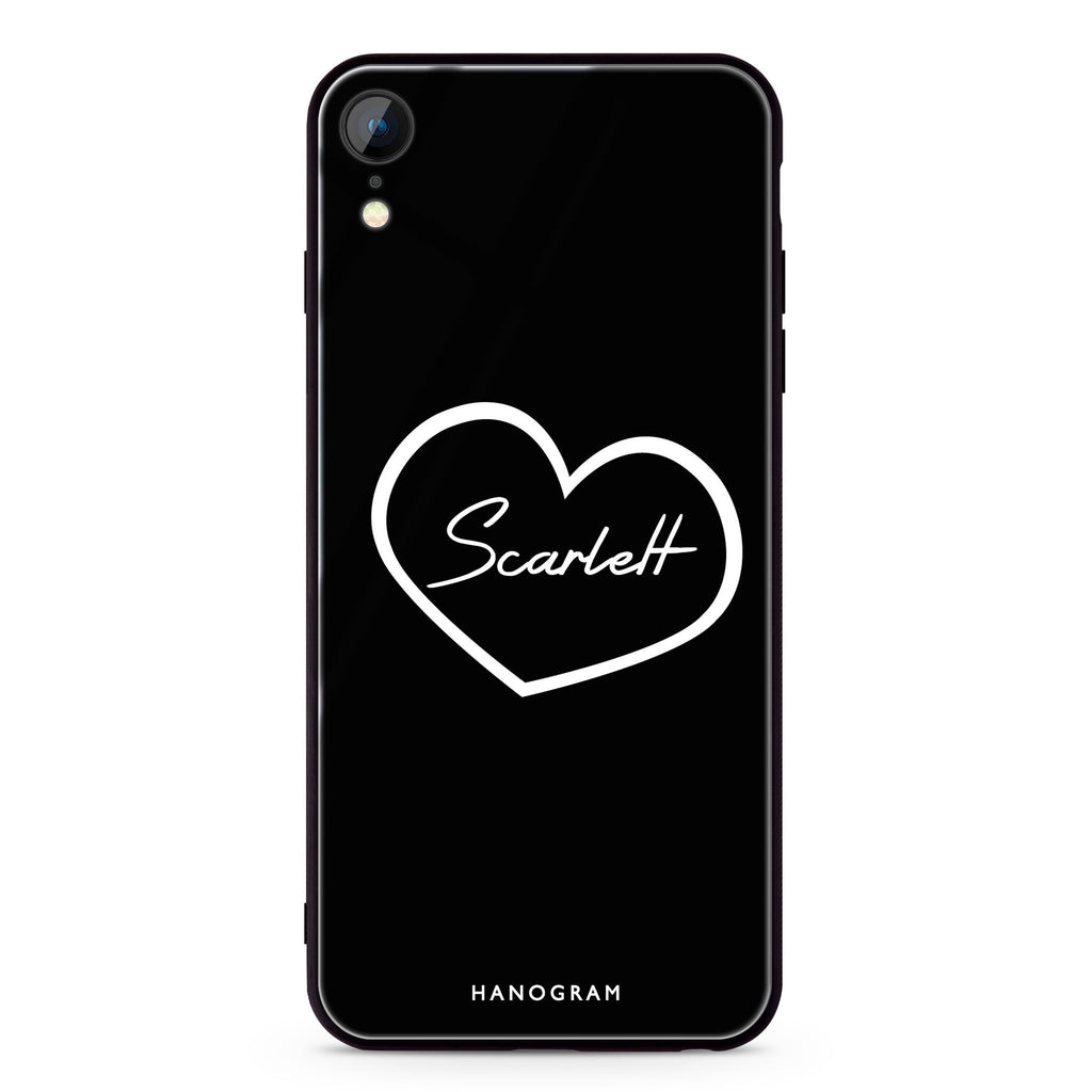 Sweet Heart iPhone XR 超薄強化玻璃殻