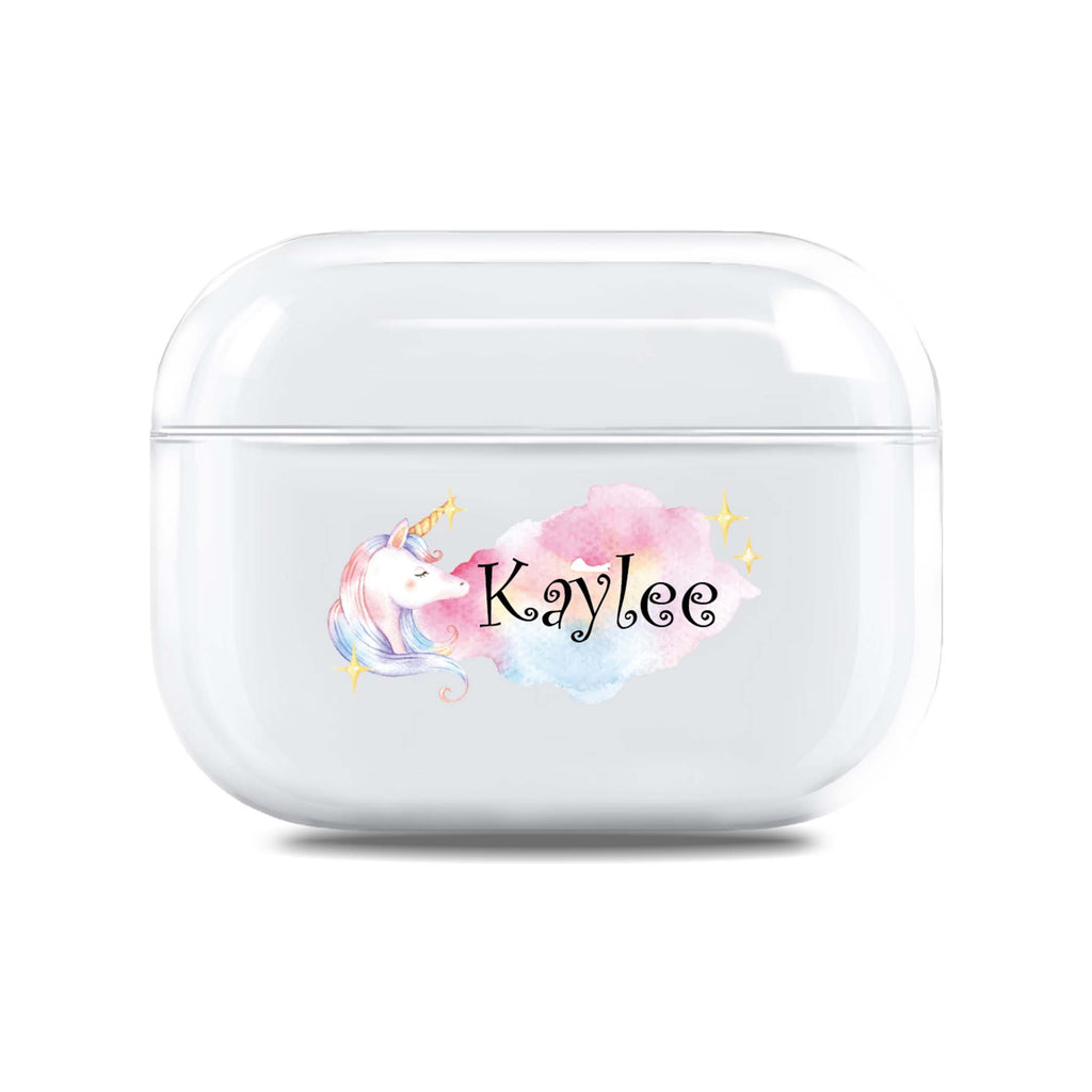 Rainbow Unicorn AirPods Pro 透明保護殻