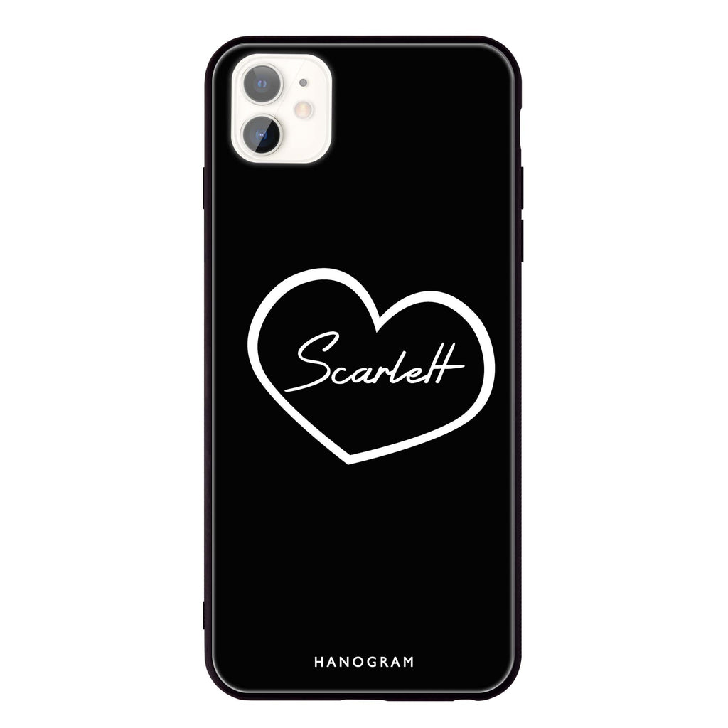 Sweet Heart iPhone 11 超薄強化玻璃殻