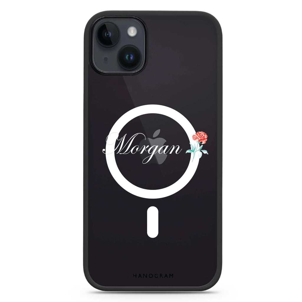 Little Flower iPhone 14 Plus Magsafe 兼容防衝擊保護殼