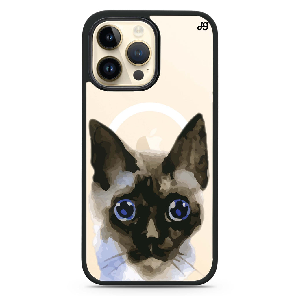 Watercolour Cat Magsafe 兼容防衝擊保護殼