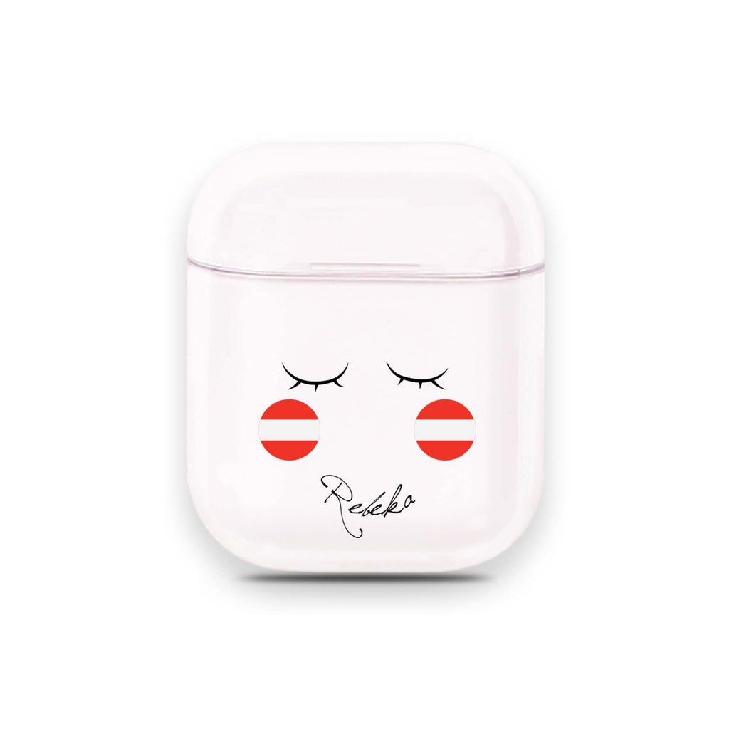 AT Face Airpods 透明保護殻