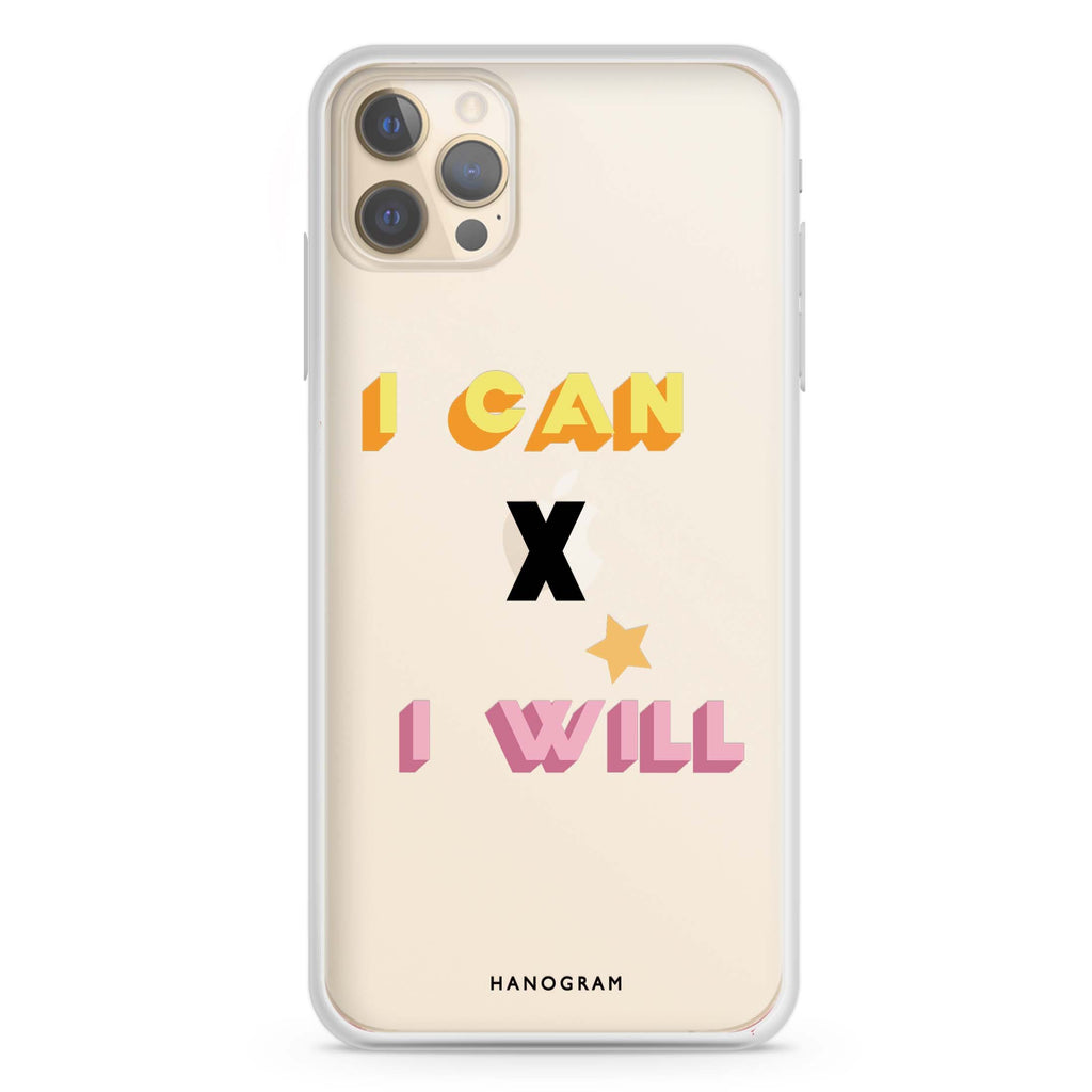 I can x I will iPhone 12 Pro 透明軟保護殻