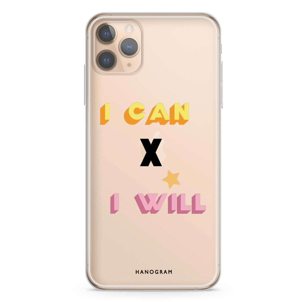 I can x I will iPhone 11 Pro 水晶透明保護殼