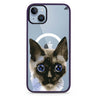 Watercolour Cat iPhone 14 Plus Magsafe 兼容防衝擊保護殼