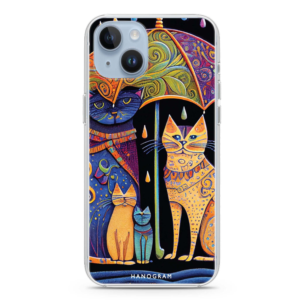 Raining Cat iPhone 14 Plus Magsafe 兼容水晶透明保護殼
