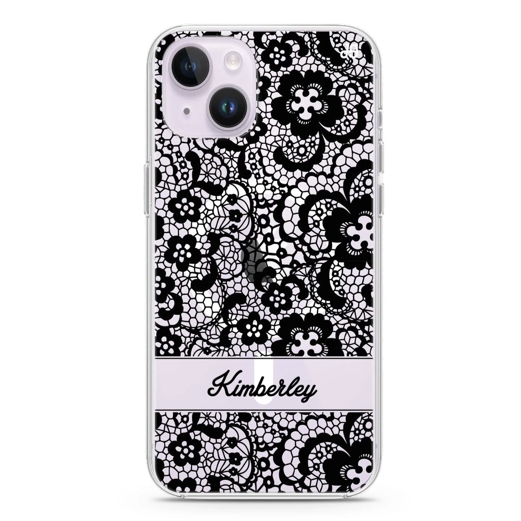 My Lace iPhone 14 Magsafe 兼容水晶透明保護殼
