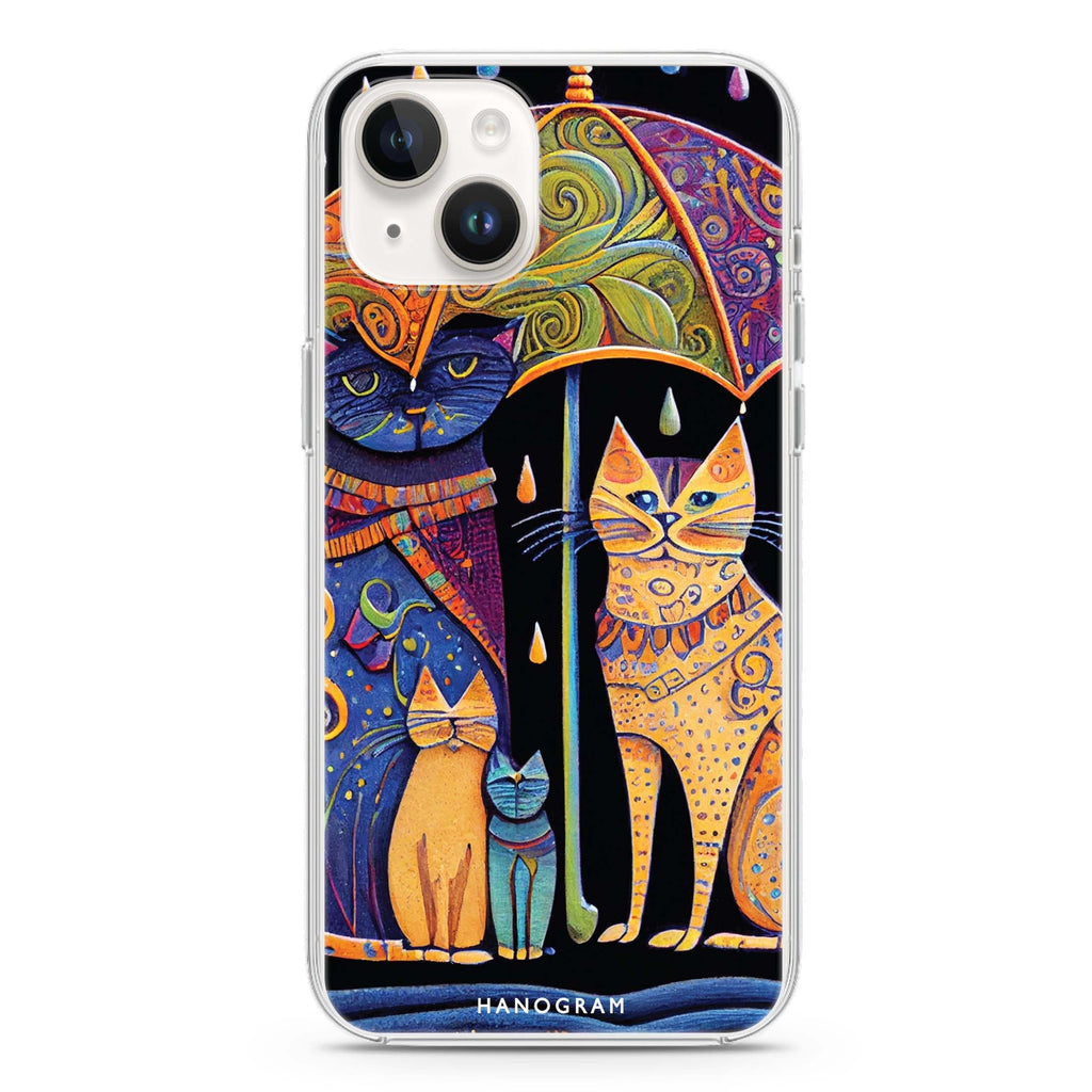 Raining Cat iPhone 14 Magsafe 兼容水晶透明保護殼
