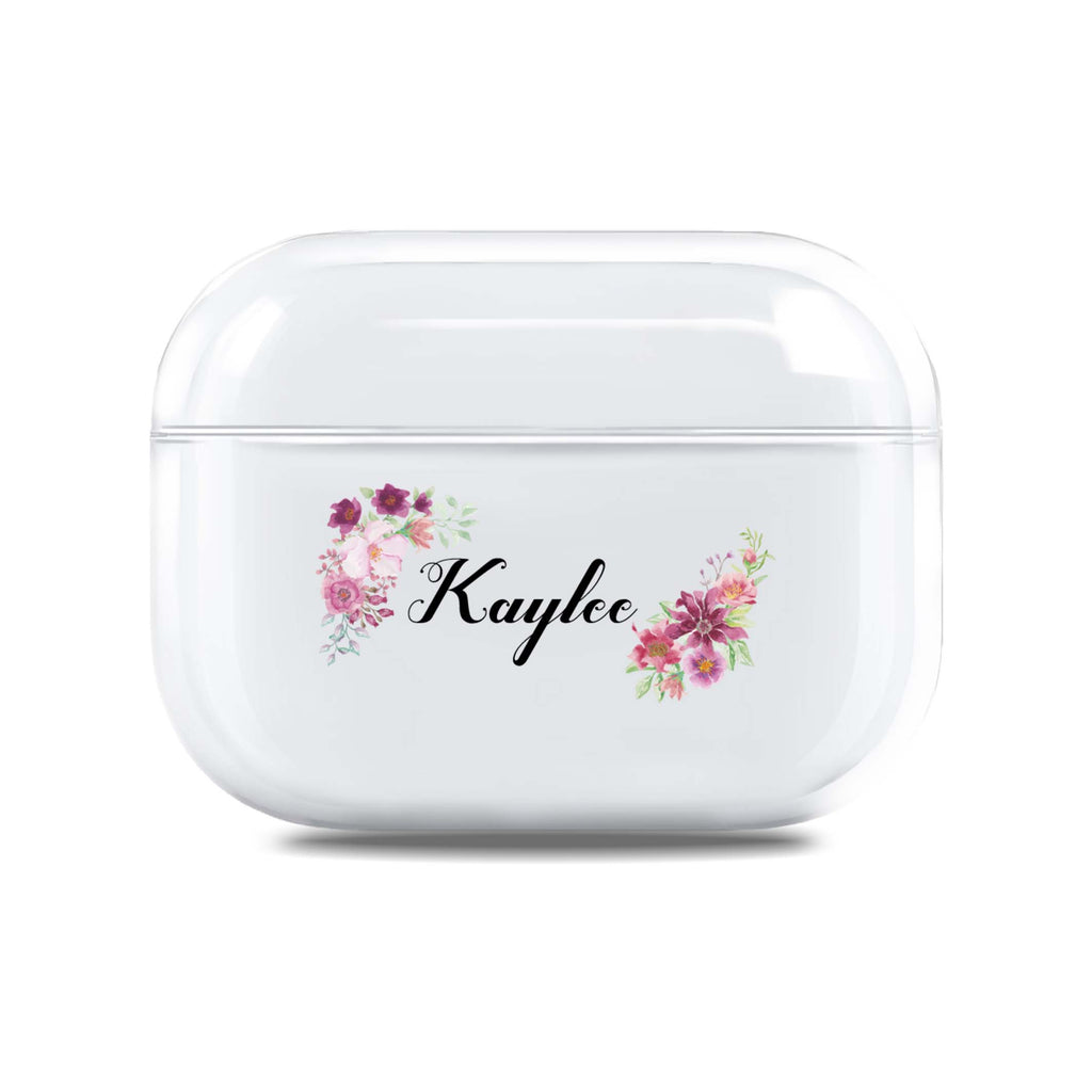 Pink Blossoms AirPods Pro 透明保護殻