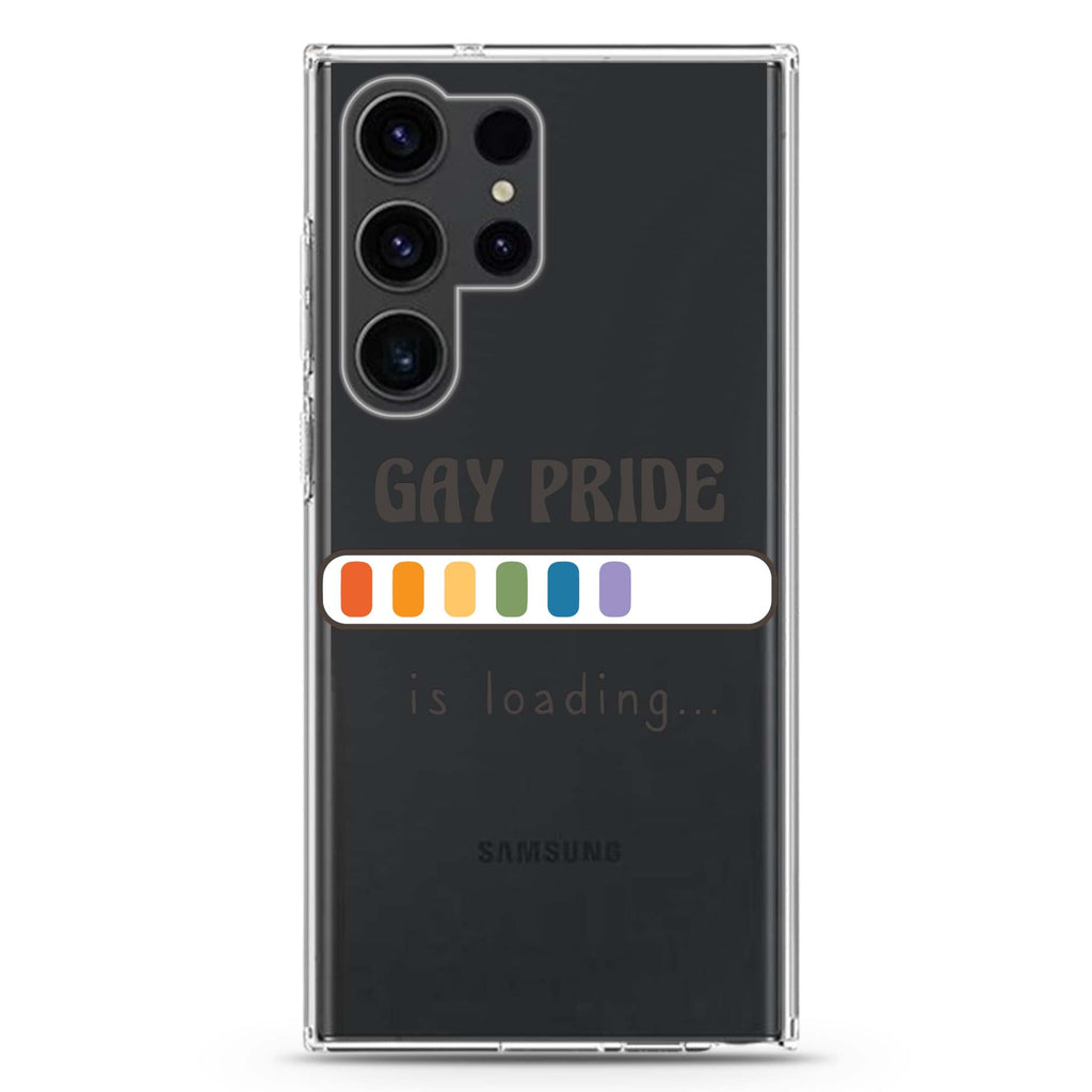 Gay Pride is loading Samsung Galaxy Ultra 透明保護殼，適用 S26/S25/S24/S23 Ultra，圖1