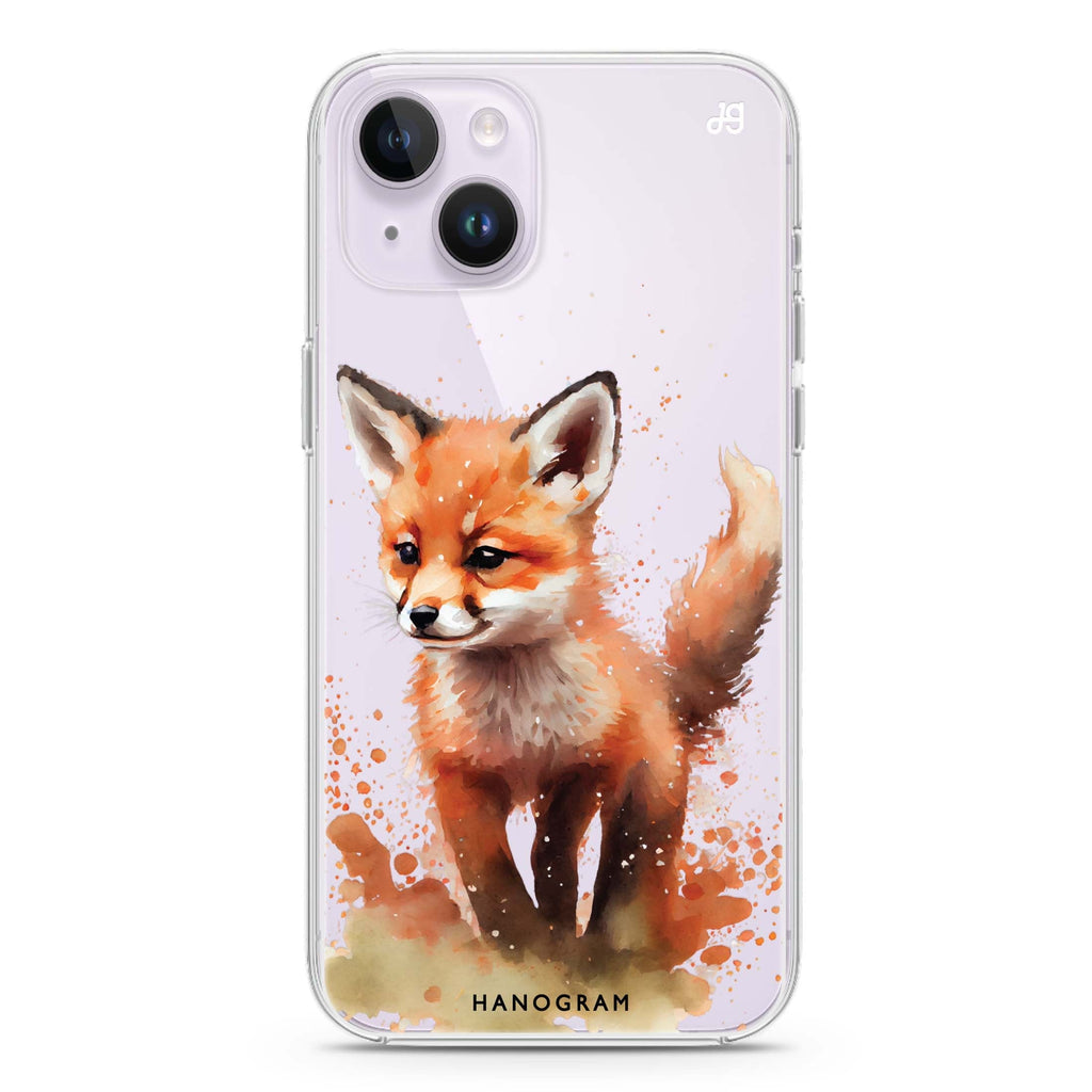 A Fox iPhone 14 Plus 水晶透明保護殼