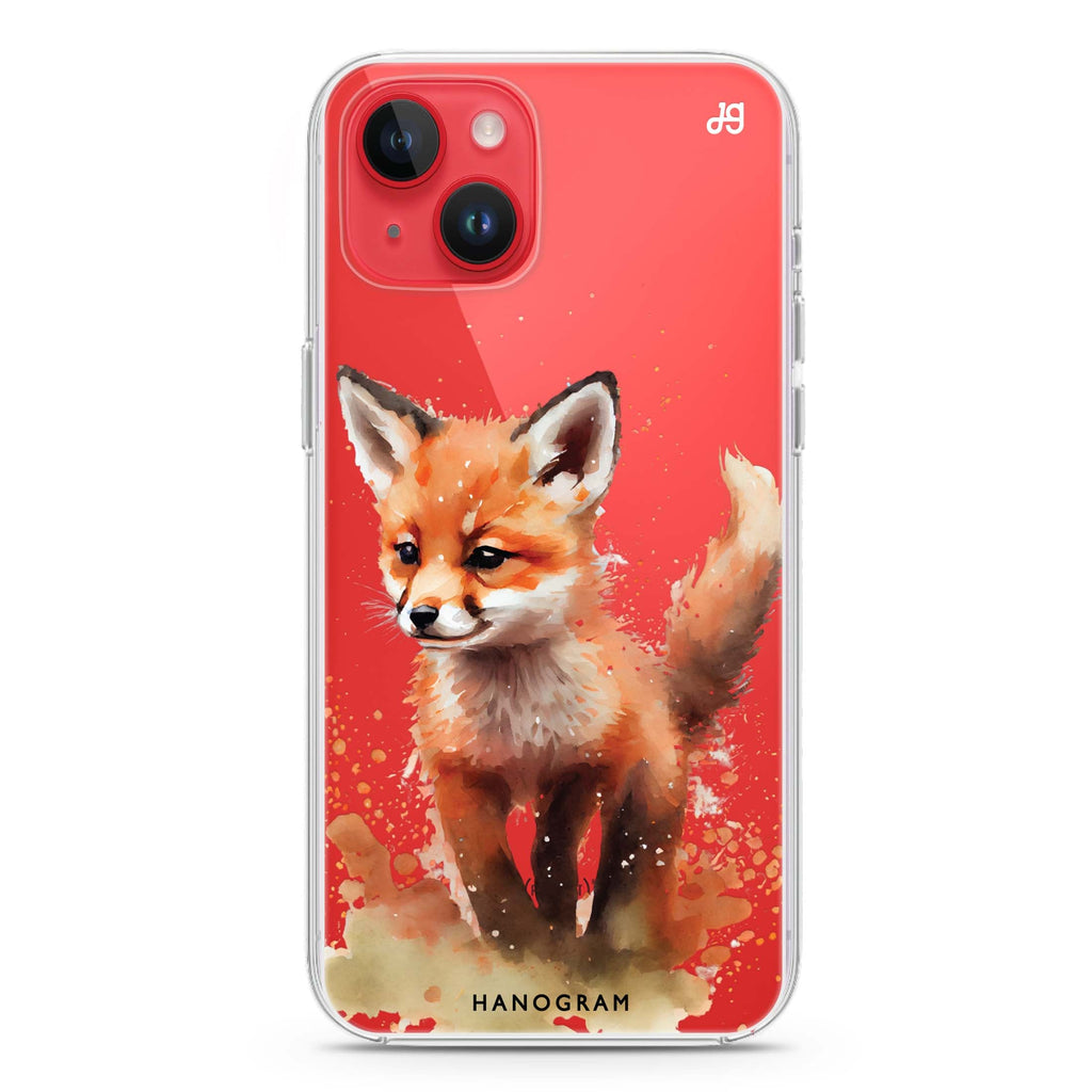 A Fox iPhone 14 水晶透明保護殼