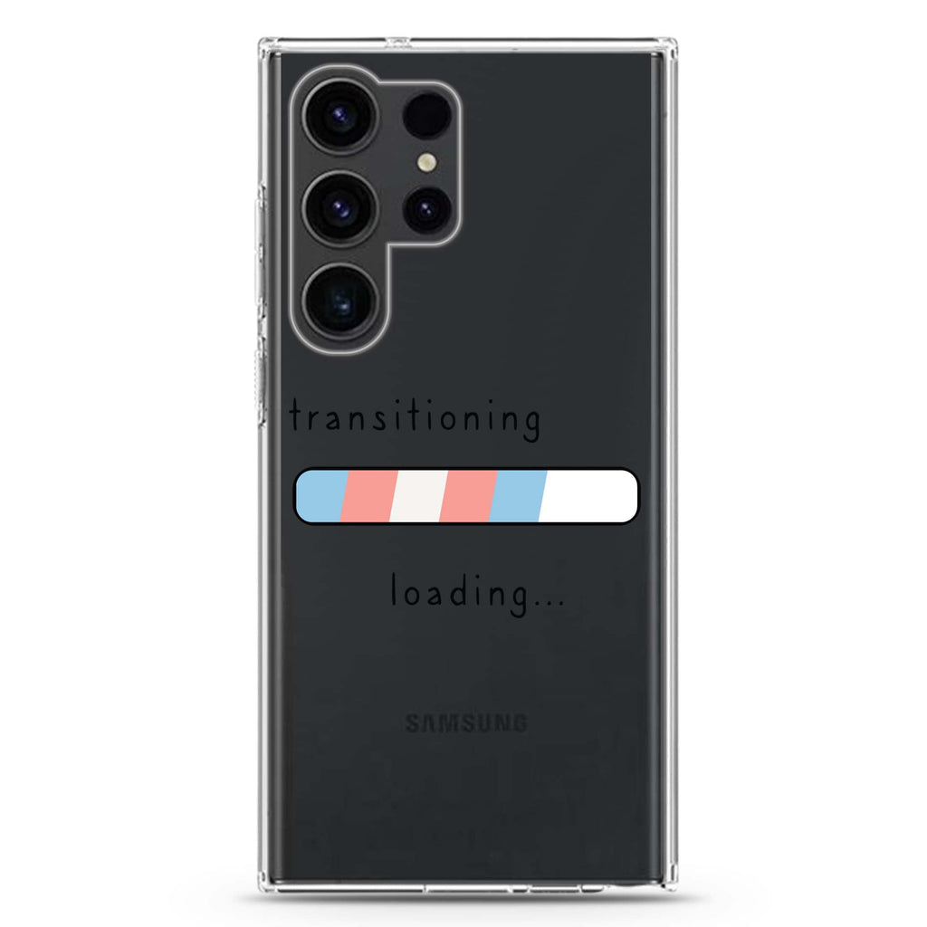 Transitioning Samsung Galaxy Ultra 透明保護殼，適用 S26/S25/S24/S23 Ultra，圖1