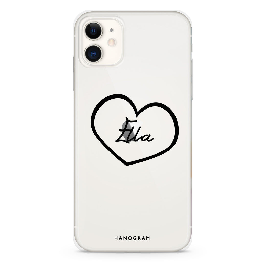 Sweet Heart iPhone 11 水晶透明保護殼