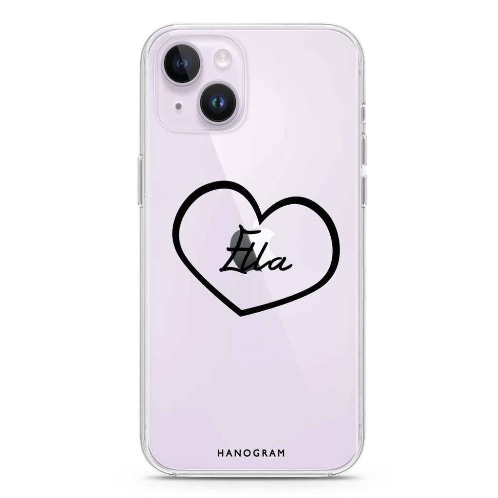 Sweet Heart iPhone 14 水晶透明保護殼