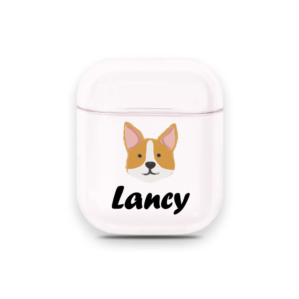 Corgi Airpods 透明保護殻