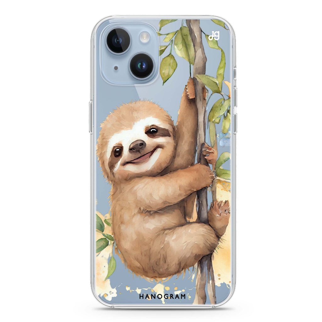 A Sloth iPhone 14 水晶透明保護殼
