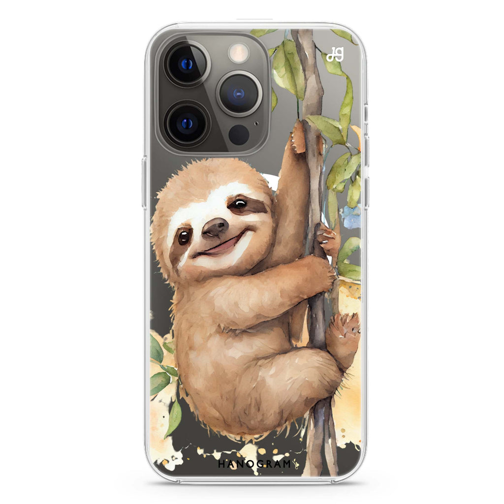 A Sloth iPhone 14 Magsafe 兼容水晶透明保護殼
